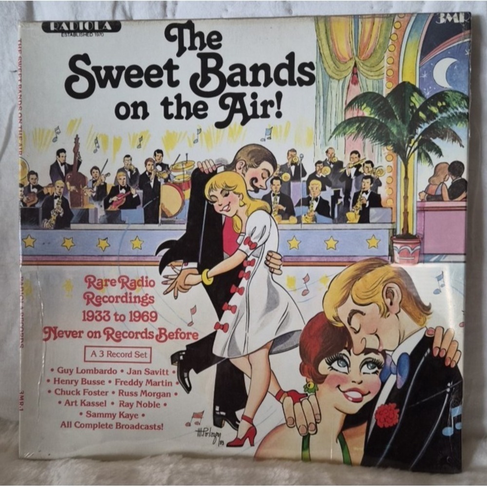 The Sweet Bands on the‎ Air! Three record set Never been opened!!